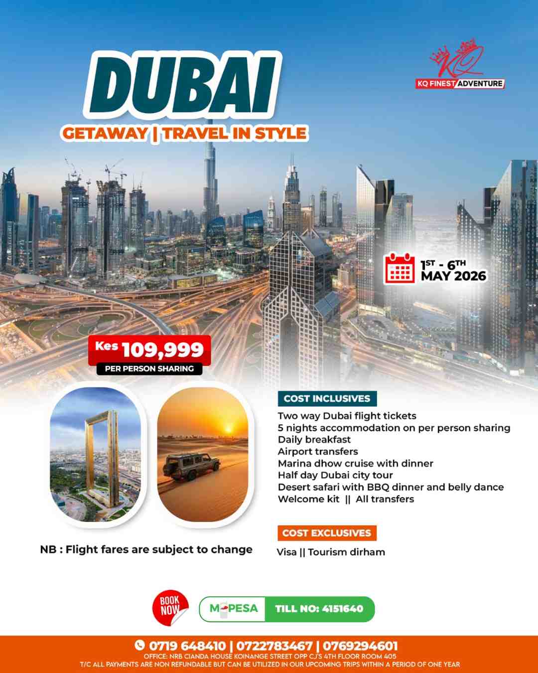 DUBAI GETAWAY TRAVEL IN STYLE